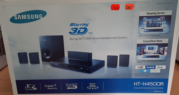 Blu-Ray Home Entertaiment Samsung HT-H4500