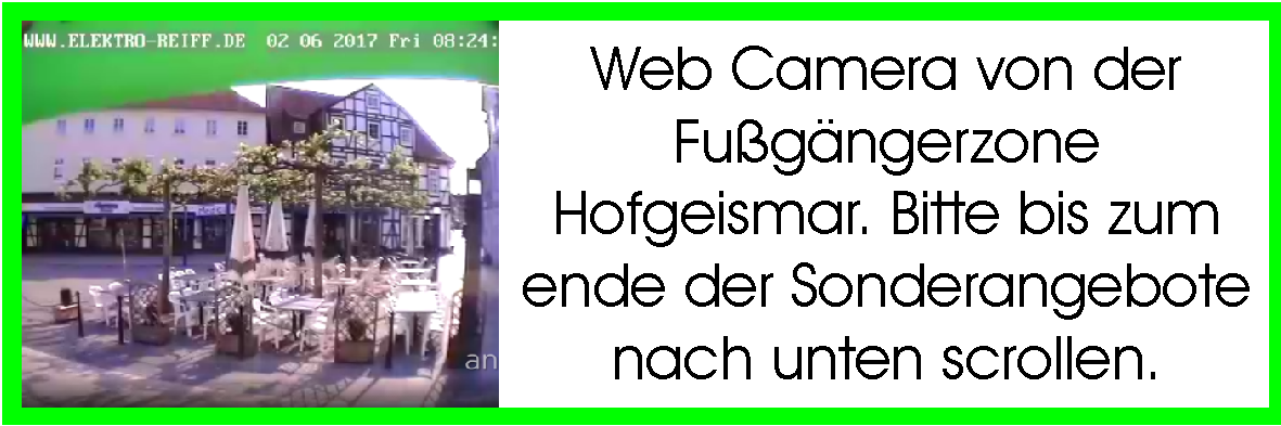 WebCamera-Nach unten srollen
